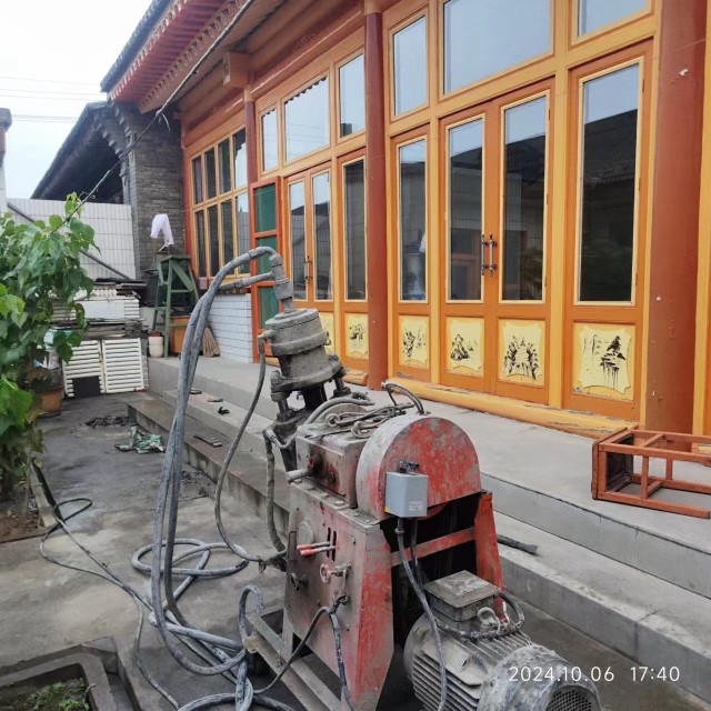 通道房屋地基沉降注浆加固施工